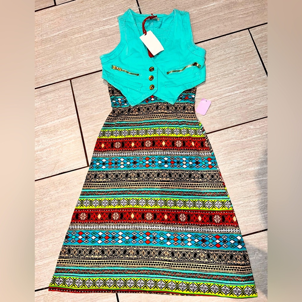 Tribal skirts for little girls